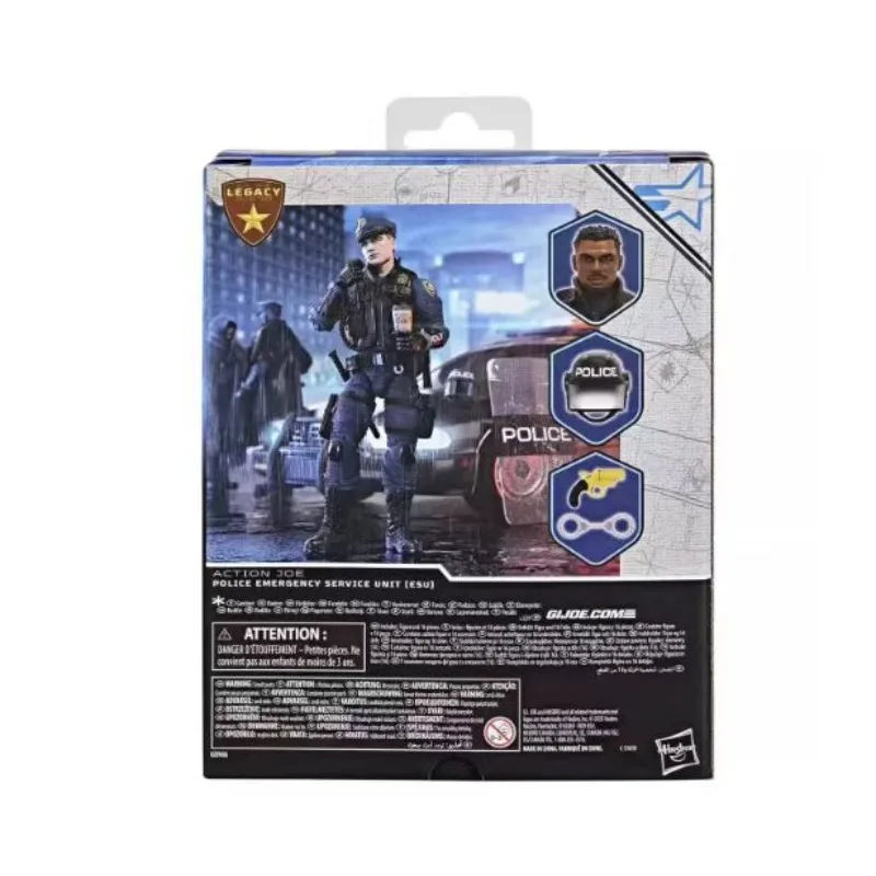 

Оригинальный Hasbro G.I. Коллекционная аниме-фигурка Joe Classified Series POLICE EMERGENCY SERVICE UNIT [ESU]