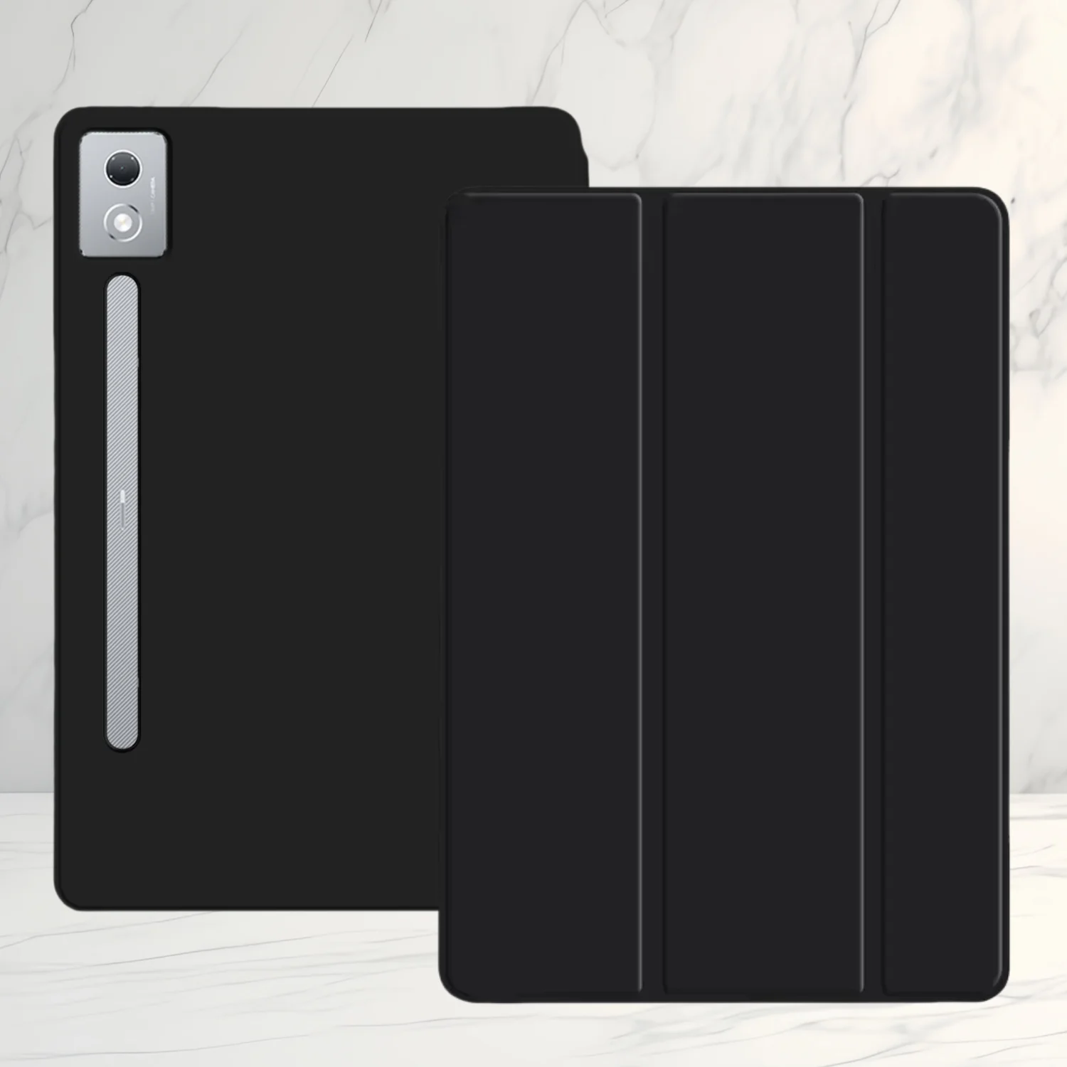 For Lenovo Idea Tab Pro/Xiaoxin Pad Pro 12.7 2025 Case TPU Tri-Fold Stand Cover For Lenovo Xiaoxin Pad Pro 2025 TB373FU TB375FC
