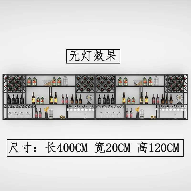 Industrial Display Bar Cabinet Buffet Organizer Standing Kitchen Cabinet Modern Accesories Meuble Bar Decoration Furniture