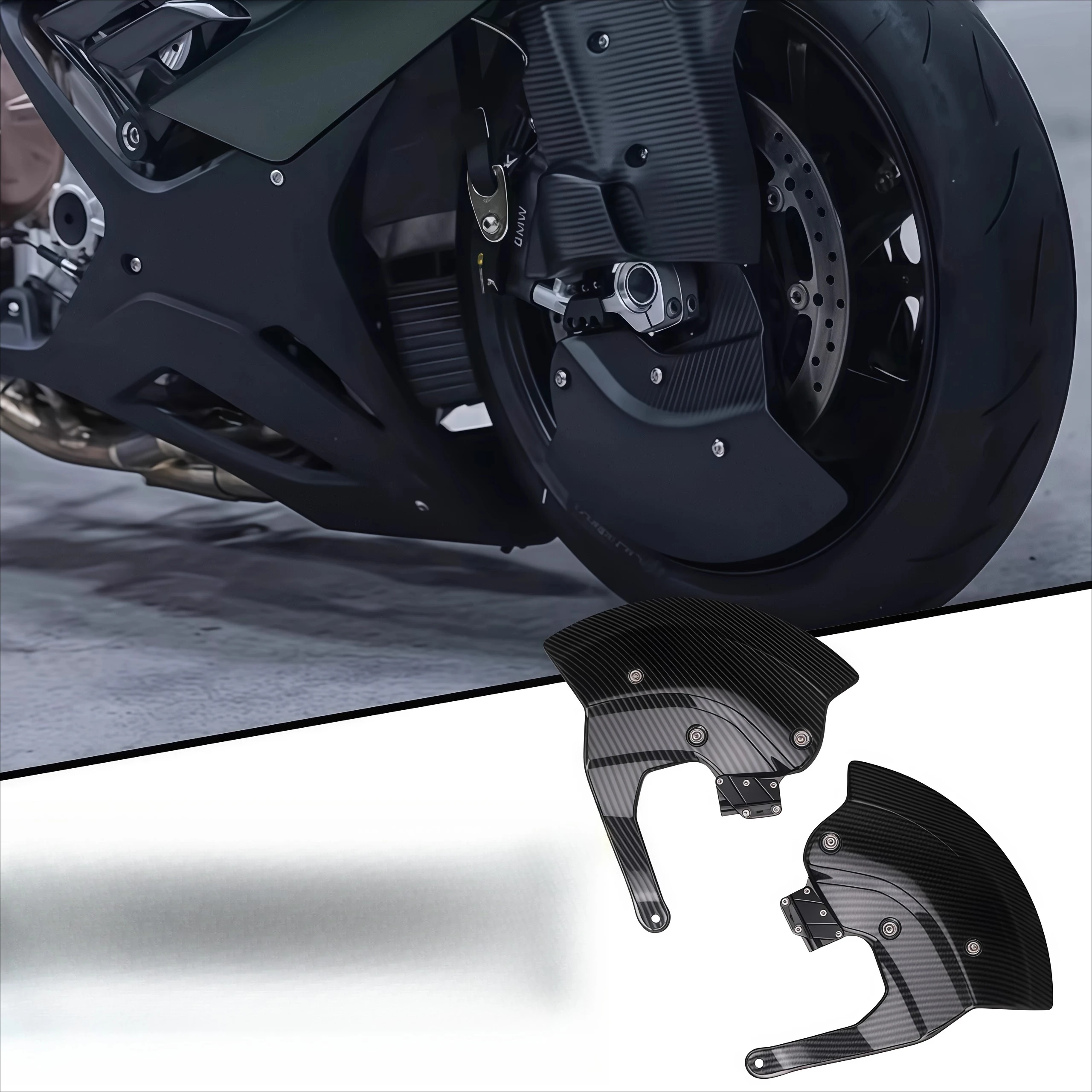 S1000R S1000RR front wheel pliers wind guide plate calipers heat dissipation cover M version is available
