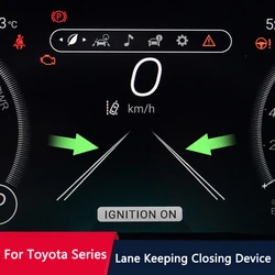 QHCP Car LKA Lane Keeping Assist Closed Shut Down For Toyota RAV4 23+ Camry18-23 Highlander Kluger Hariier Venza 22+ Avalon 19+