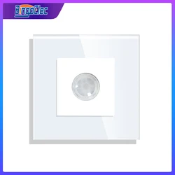Bingoelec PIR Infrared Motion Sensor Switch Human Body Induction Smart Switches EU Standard LED Light Switches Home Wall Switch