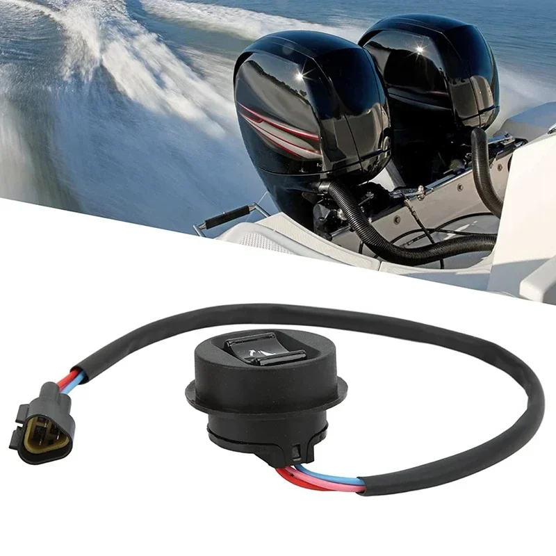 船外機パワートリムチルト PTT スイッチアセンブリ 3AC 726150 M 交換用 トーハツ 15HP 20HP 25HP 50HP 115HPまで