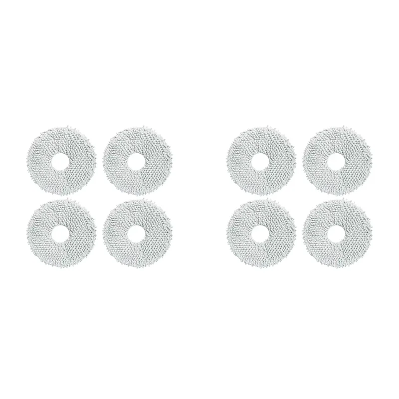 A94E-8Pcs Replacement Mop Cloth For Dreame Bot L10S Ultra/ S10/ S10 Pro Robot Vacuum Cleaner Accessories
