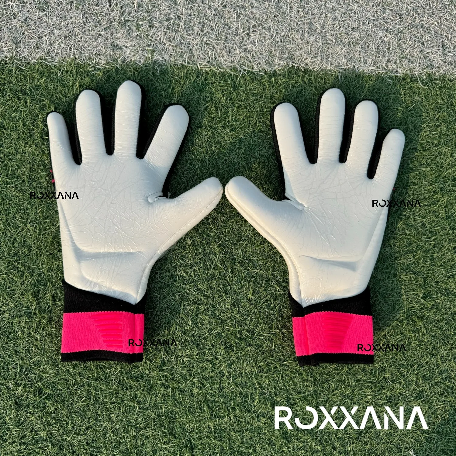 ROXXANA Adult Youth Soccer Goalkeepers High Performance Professional Protective Game Training Full Latex Anti-Slip Wear Gloves