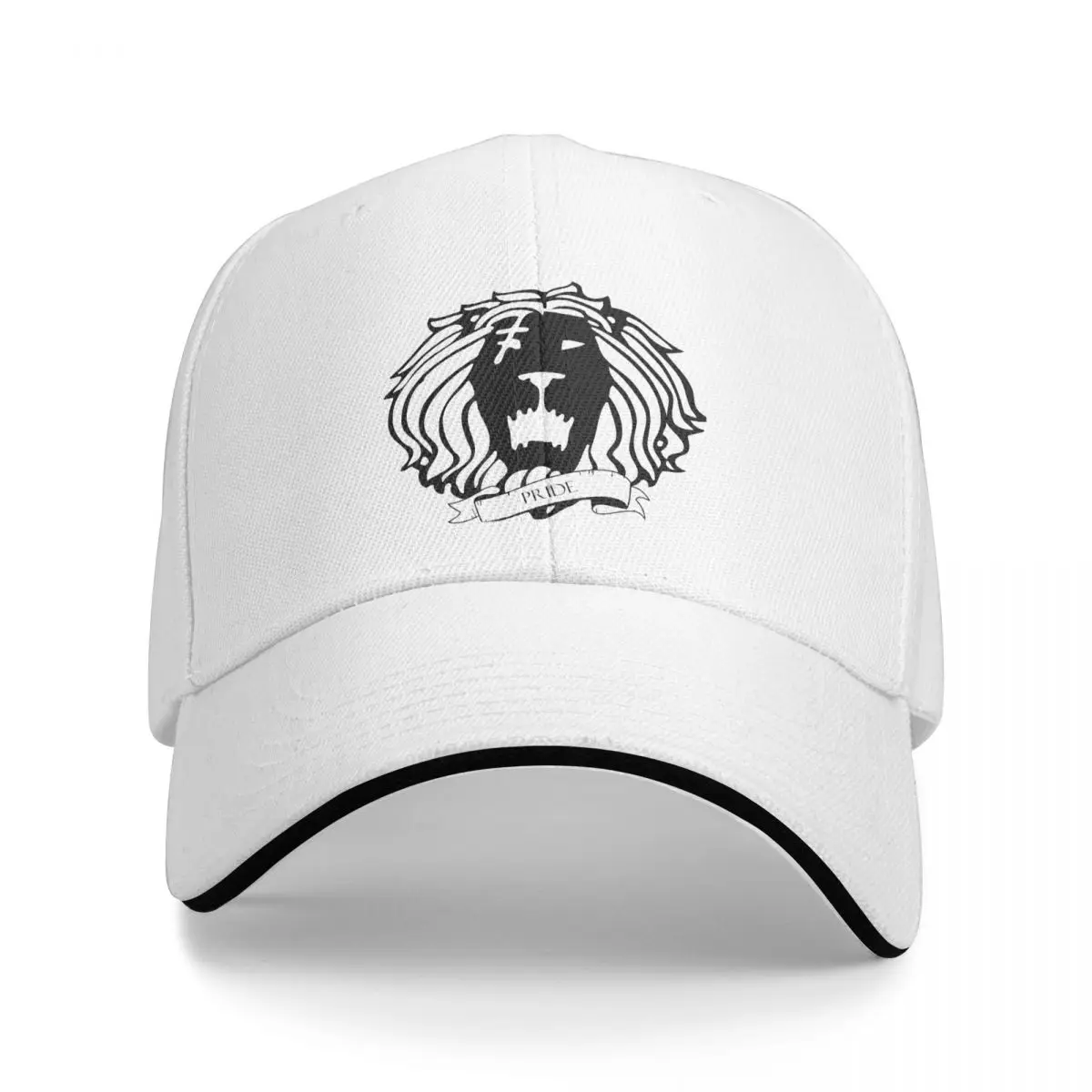 Sombrero de Escanor León Sin orgullo Unisex, tocado de béisbol creativo clásico blanco, hip hop, informal de viaje