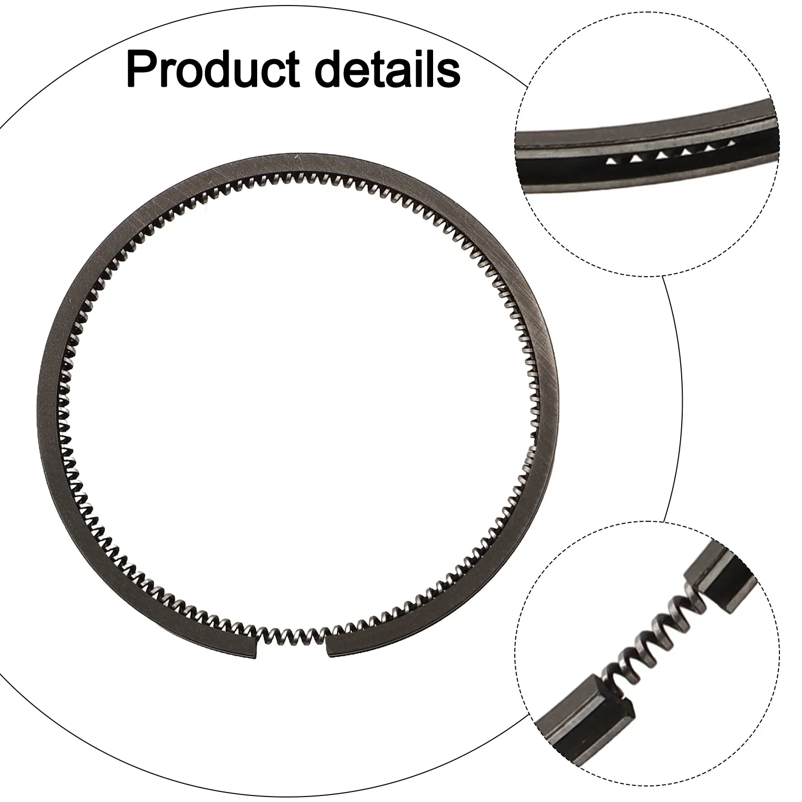 Air Compressor Parts Air Compressor Piston Ring For Air Compressor Convenient Installation For 55mm Cylinder For 70mm Cylinder