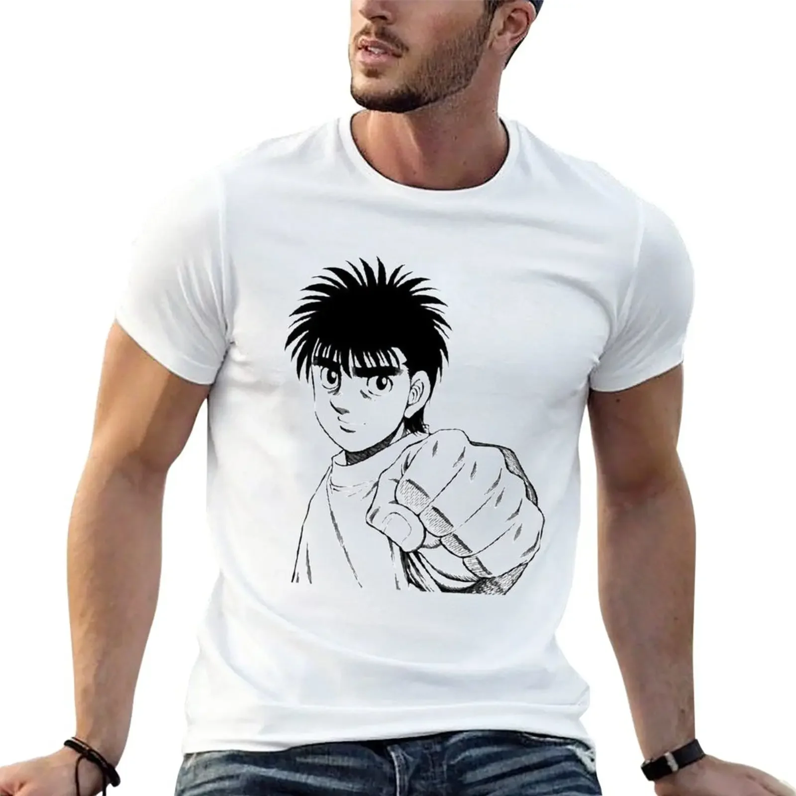 

New Hajime No Ippo T-Shirt sports fan t-shirts blank t shirts quick-drying t-shirt clothes for men