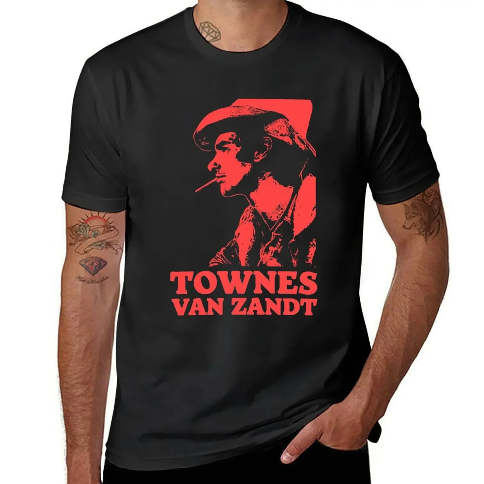 

Townes Van Zandt T-Shirt custom shirt oversized t shirt mens graphic t-shirts pack
