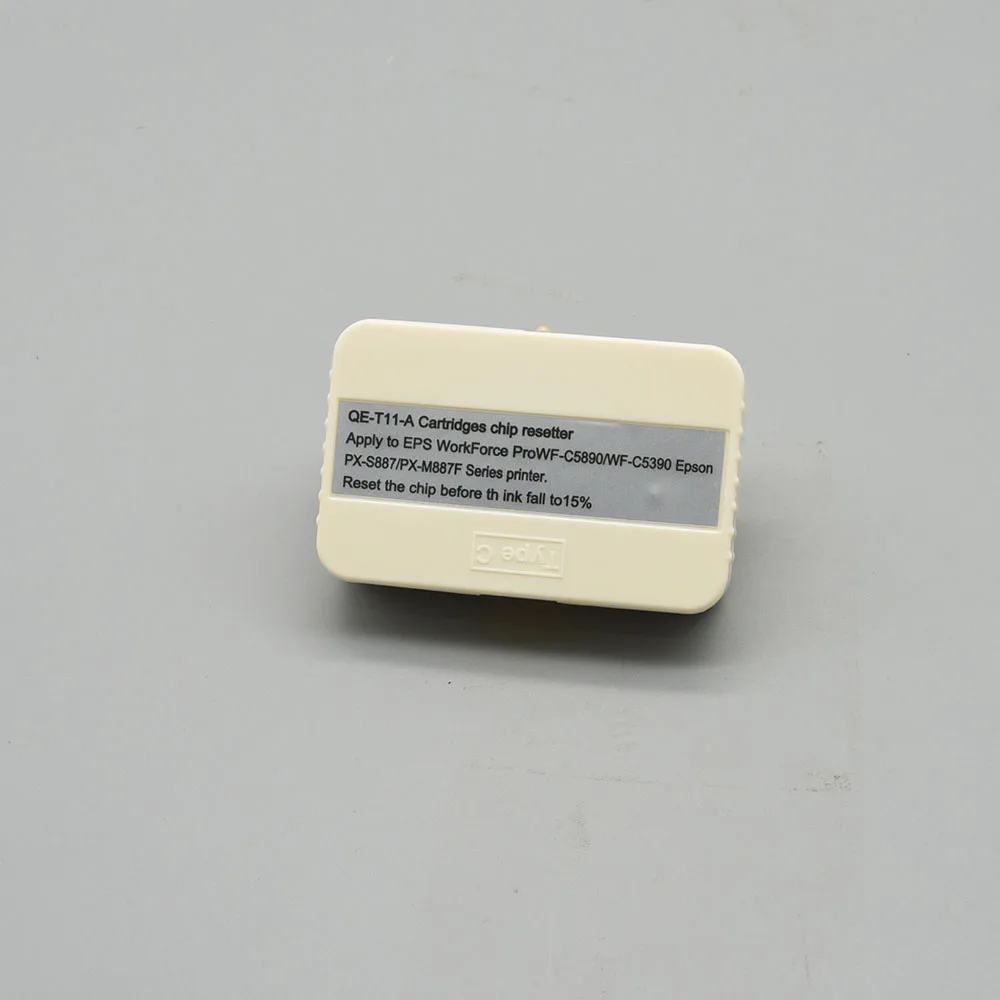 T11G T11F T11E T11C T11D Ink Cartridge Chip Resetter Compatible for Epson WF-C5890 C5390 PX-S887 PX-M887f Series chip Resetter
