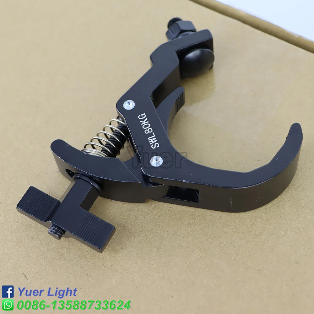 Imagem -05 - Alumínio Moving Head Light Clamps Stage Conjunto Parte Gancho 80kg de Diâmetro 3860 mm 10 Pcs Lote