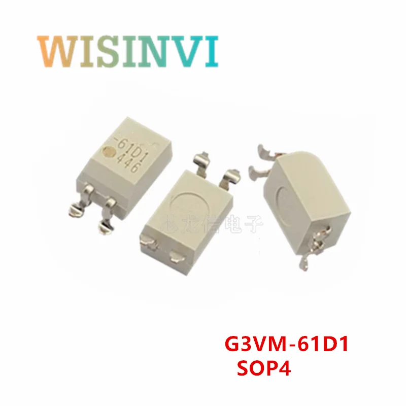 10PCS G3VM-61D1 61D1 SOP4  Analog switching MOS FET Relays