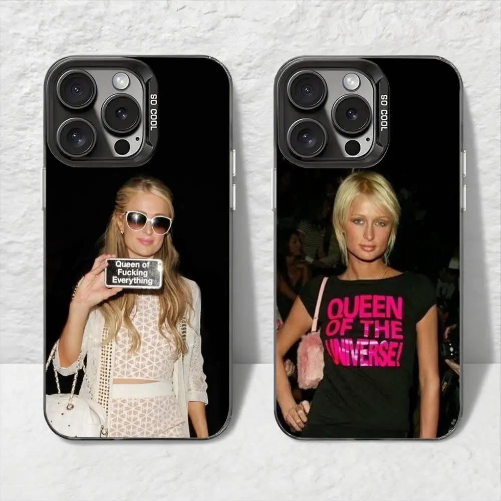 Paris Hilton Got Blow funda de teléfono para IPhone 11 12 13 14 15 16Pro Max Plus protege la cubierta del teléfono chapado