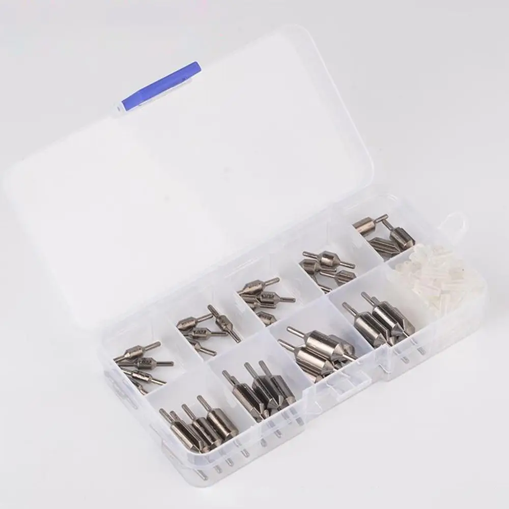 10 Stück 0,58g-3,8g Angelblei Karpfenangeln Bleigewichte Angelgewicht mit Öffnungen Anti-Hängen am Boden Angelzubehör ﻿