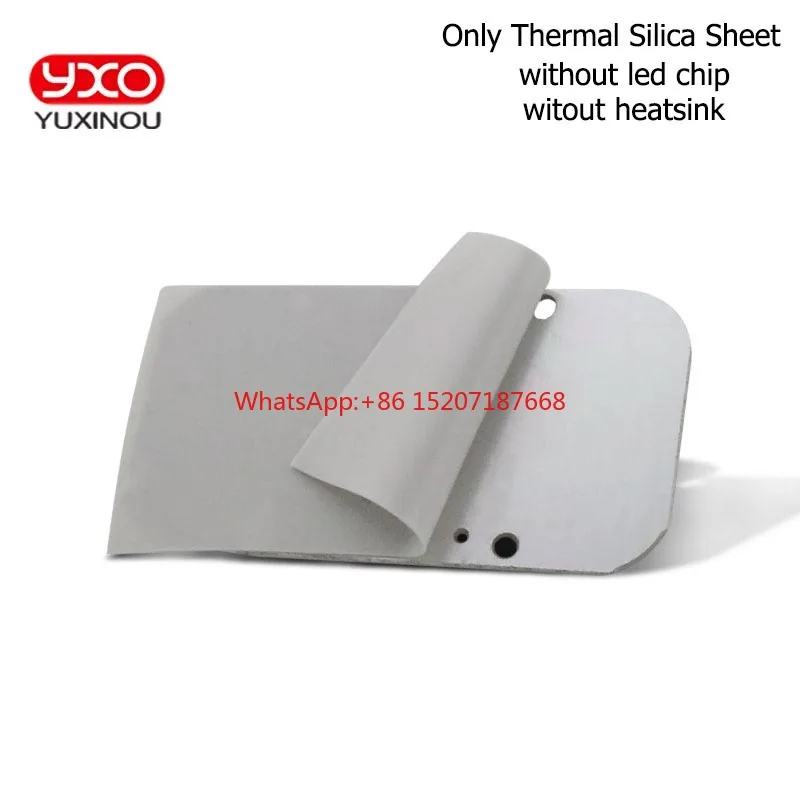 

Thermal Pads Conductive Heatsink Thermal Silica Sheet Viscous Adhesive For Chip CPU GPU RAM LED IC cooler led radiator cooling