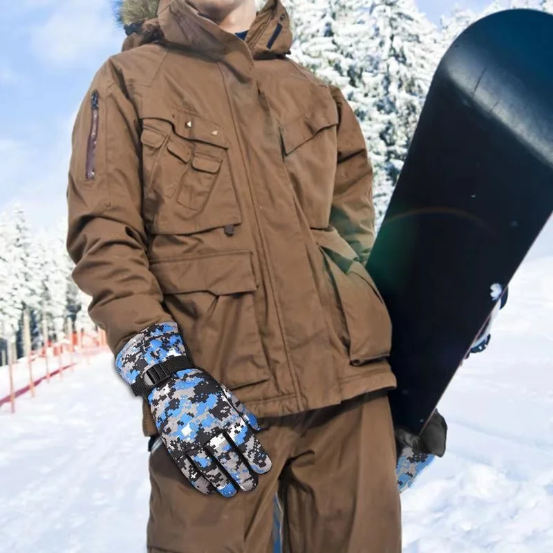 Wasserdichte Baumwollhandschuhe für Damen und Herren, atmungsaktive Schneehandschuhe, Motorradhandschuhe, Snowboard-Skihandschuhe