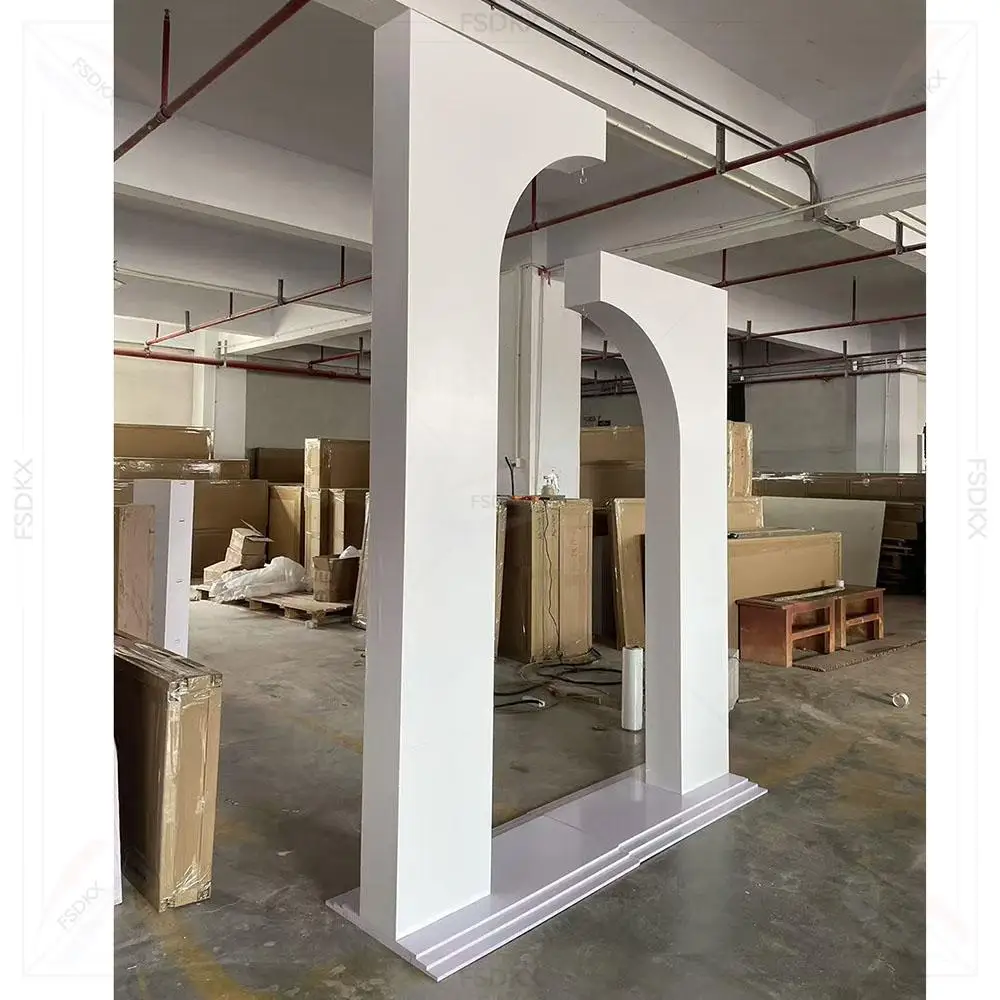 

FSDKX Wedding Decoration Backdrop Modern Decorative Design for All Kind of Wedding Parties and More