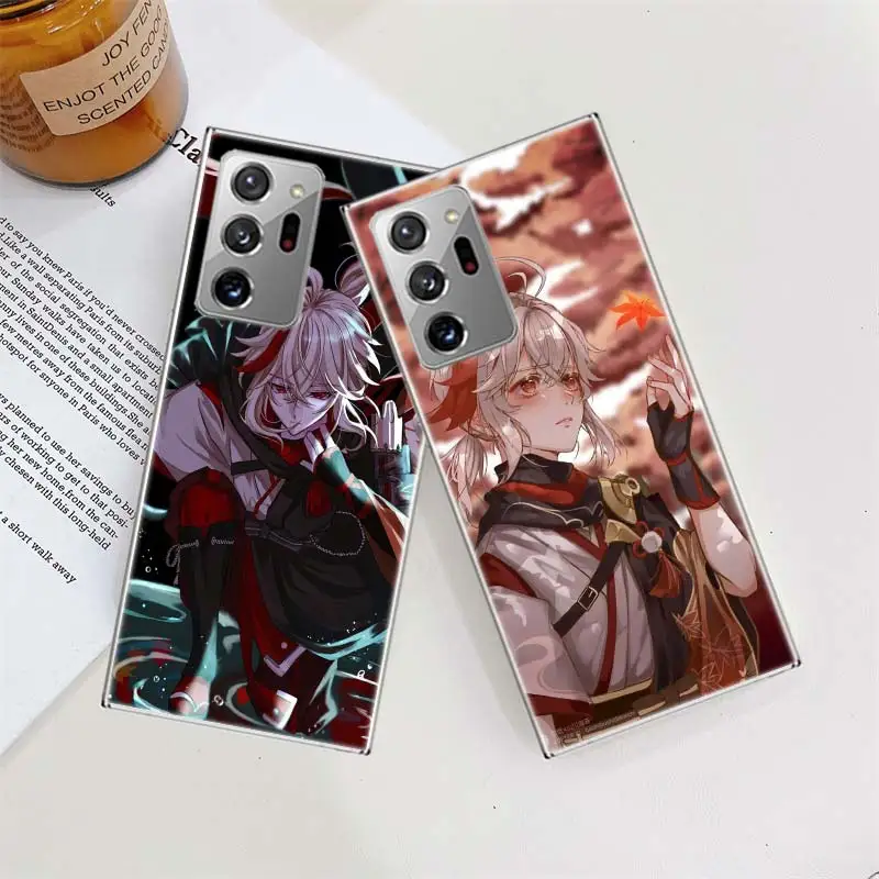 Genshin Impact Kaedehara Kazuha Phone Case For Galaxy Note 20 Ultra 10 9 8 A05S A55 A35 A25 A15 A9 A8 A7 A6 J8 J6 J4 Plus Cov