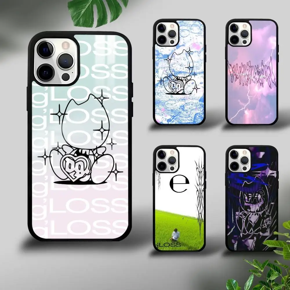 

D-Drain Gang Ecco2k Phone Case For IPhone 16 15 14 13 12 11 Pro Max Plus Mini Plus Hard Mirror Surface Protect Funda
