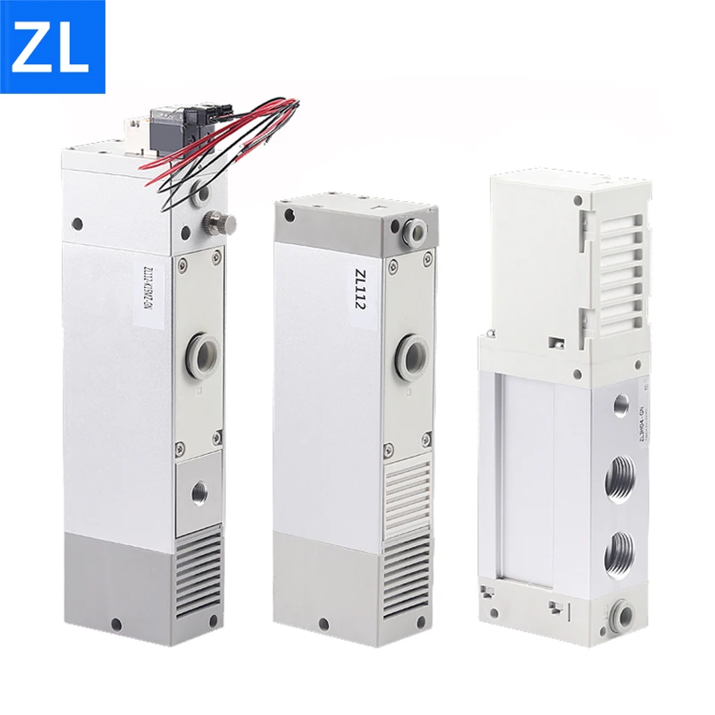 Gerador Industrial do Vácuo da Pressão Negativa Bomba Pneumática Grande Fluxo e Grande Sucção Zl112 Zl212 Zl112-k15mz-gn