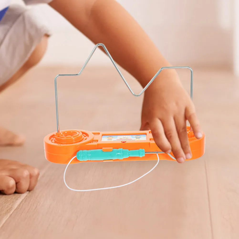 2Sets Elektrisch Metaal Doolhof Logica Puzzelspel Kinderen Hand-Oog Coördinatie Concentratie Uitdaging Hersenontwikkeling Ouder Kind