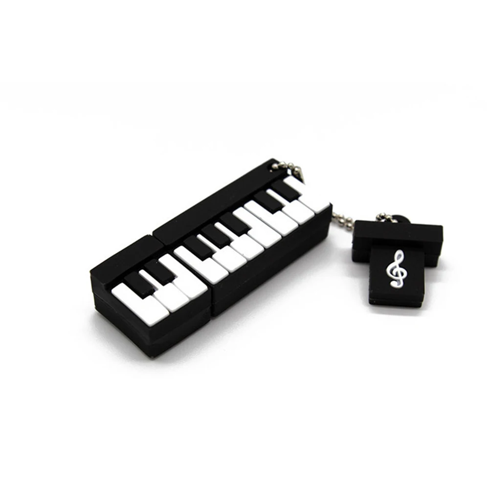 USB-Stick mit hoher Kapazität – Klavierdesign, leichter Memory-Stick, wasserdicht, kompakt und langlebig, kreatives Flash-Laufwerk