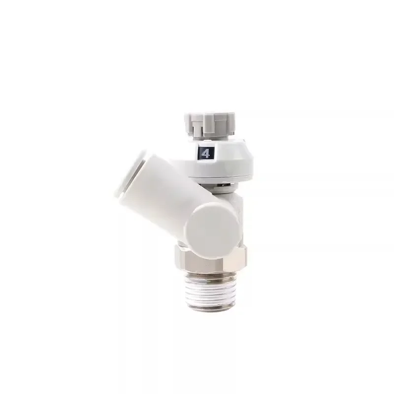 Válvula de mariposa de escape SMC con escala AS1301/2301/3301FS-M5/01/02/03 -04/06/SA