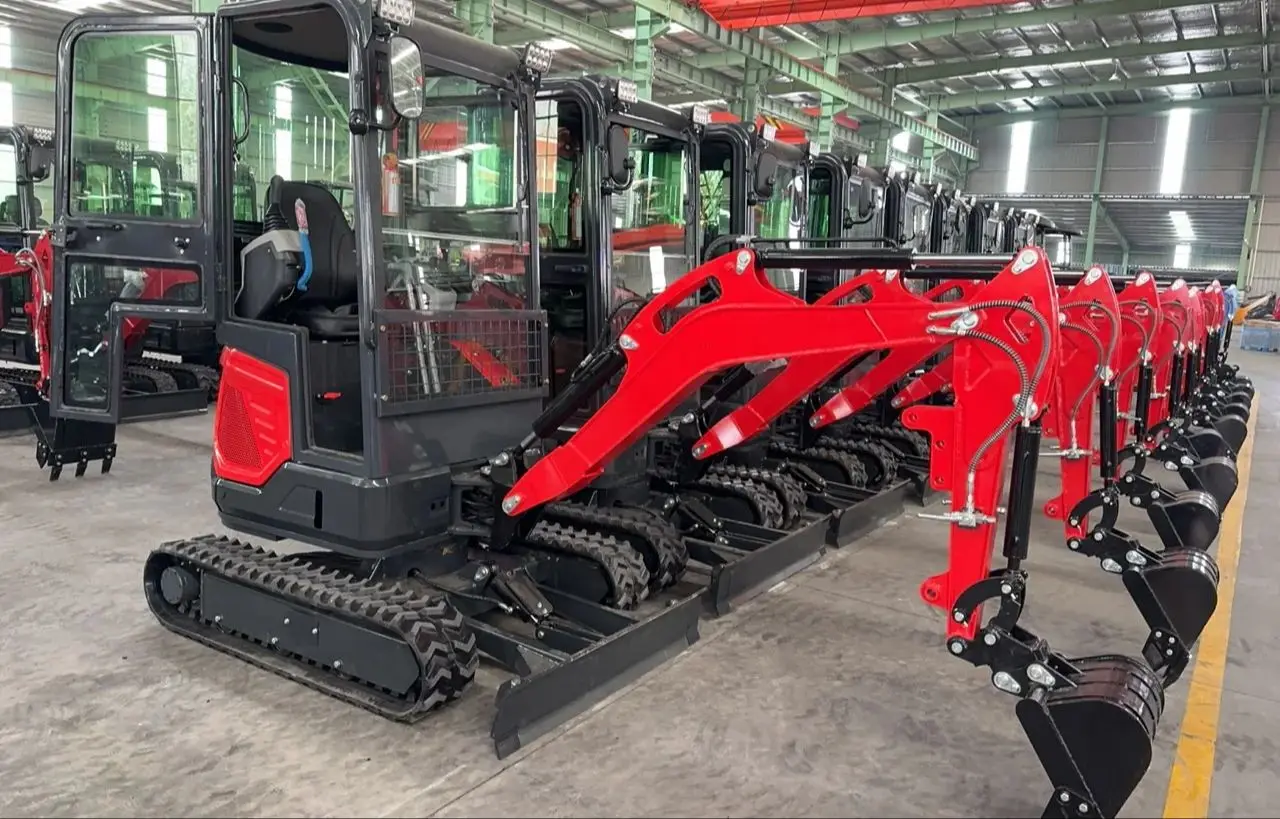 

Экскаватор гусеничный с двигателем EPAEuro5, фермерский мини-экскаватор в упаковке с ковшом для большого пальца