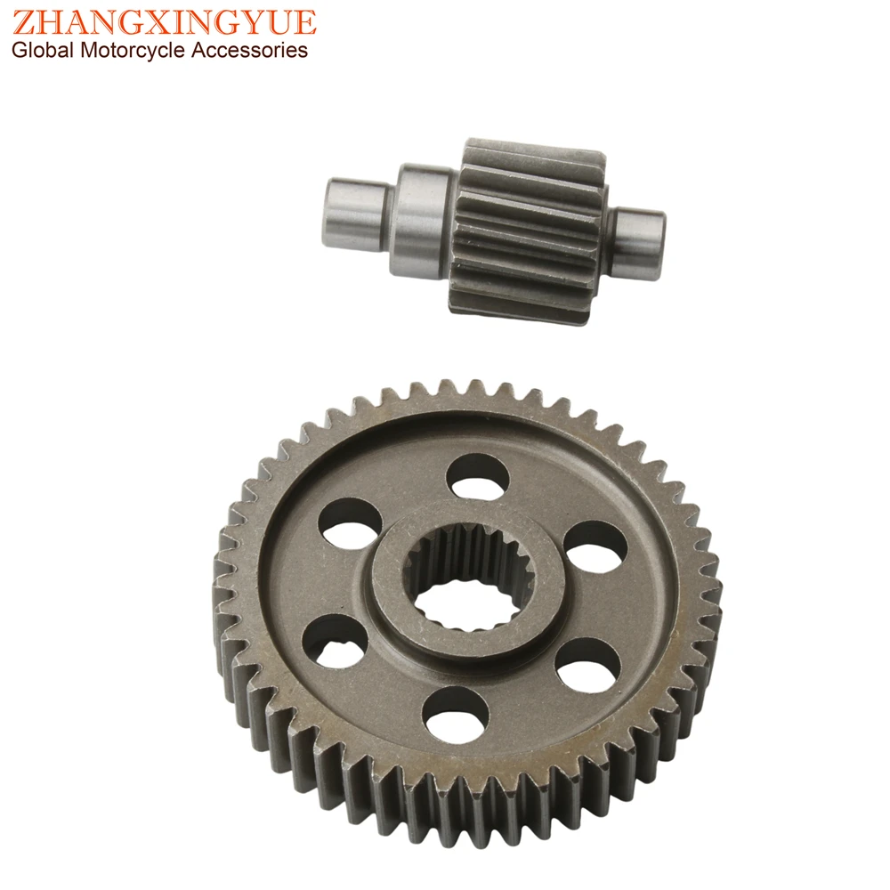 Scooter Top Racing Secondary / Final Drive Gears 17/49 For Peugeot V-Clic Speedfight 3 Vivacity  ('08 on) 50cc  4-Stroke