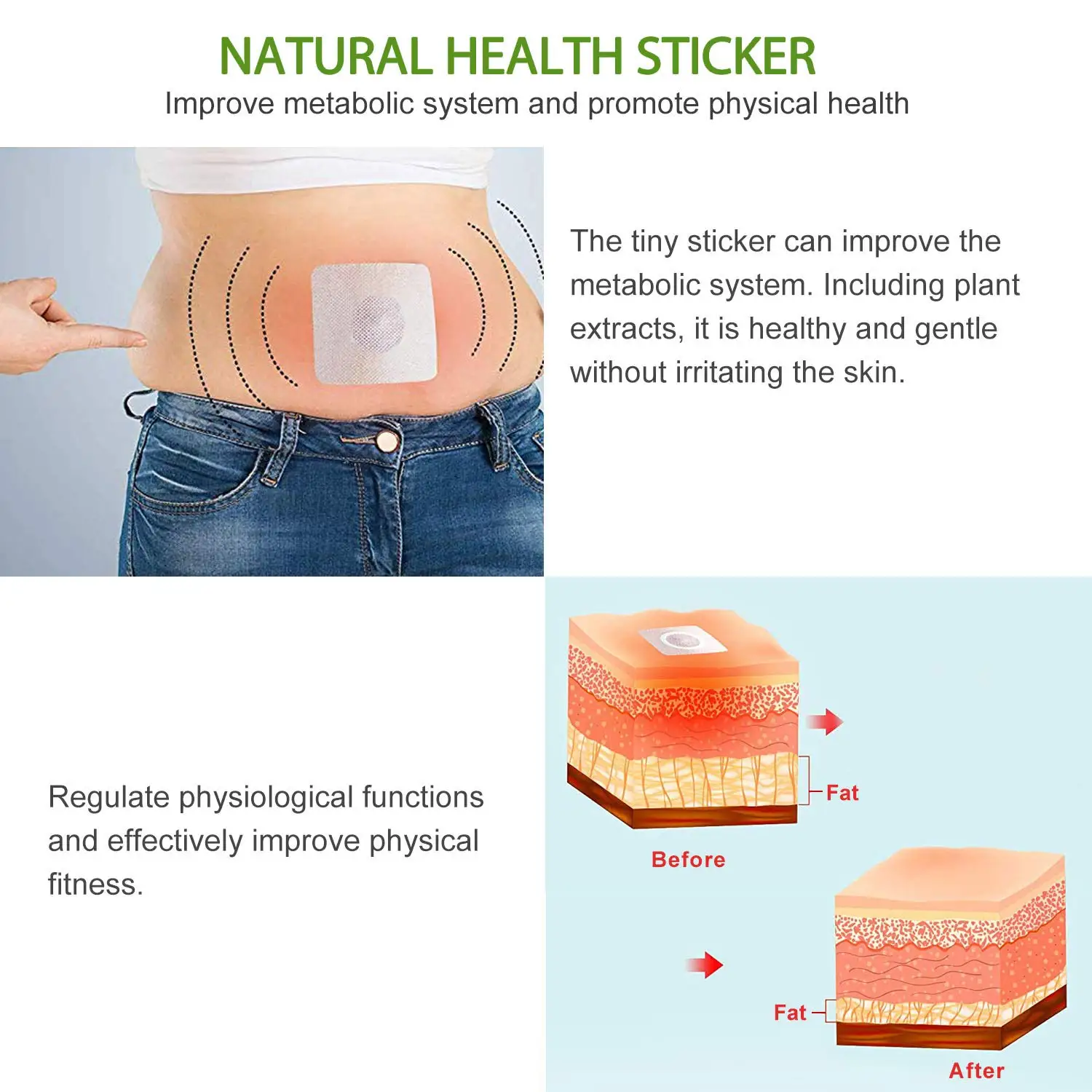 Hot Chinese Medicine 100% Weight Loss Navel Sticker Slimming Product Slim Patch Detox Fat Burning anti cellulite stickers health