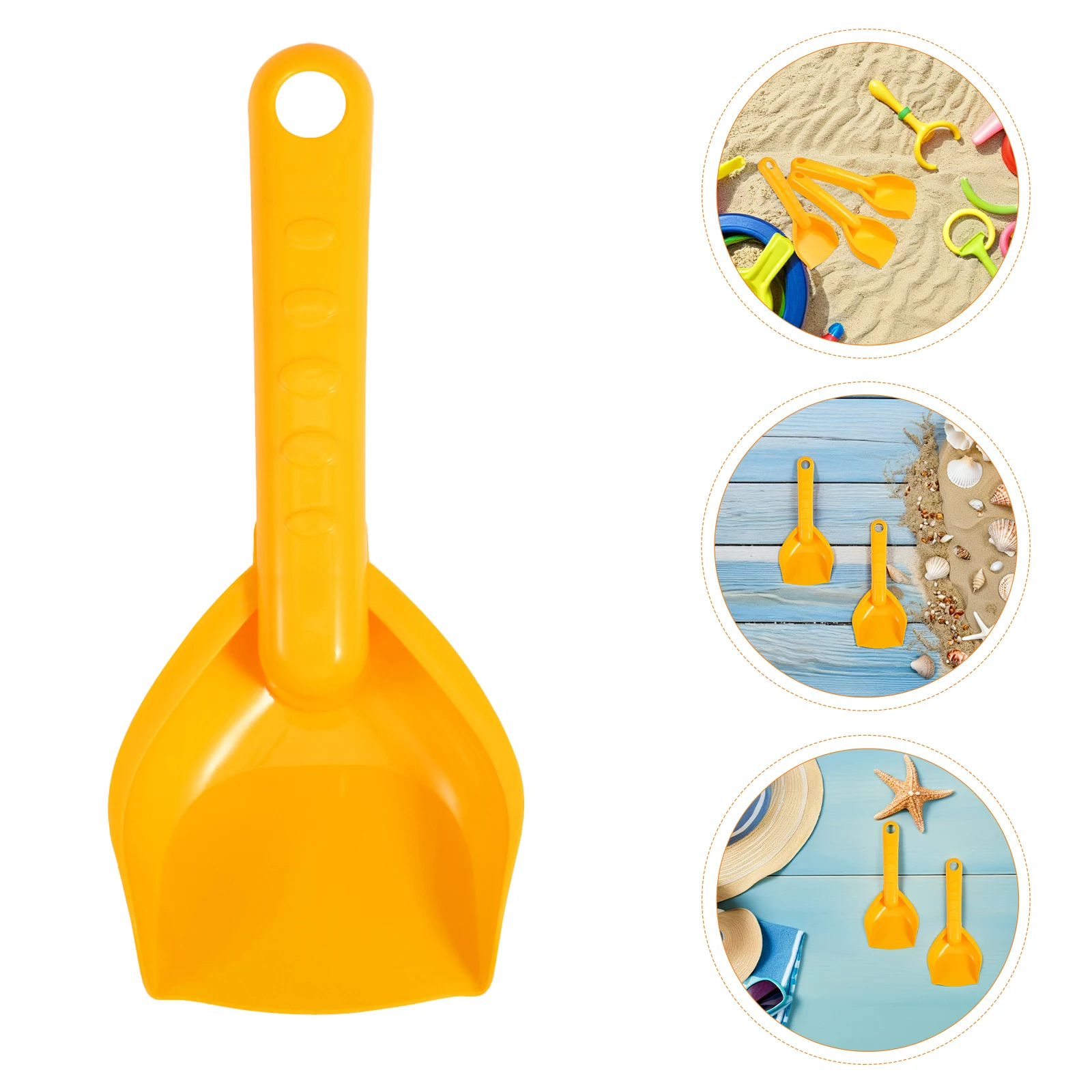 

16Pcs Kids Sand Shovels Mini Plastic Beach Digging Set Lightweight Handheld Sandbox Garden Construction Playing Outdoors