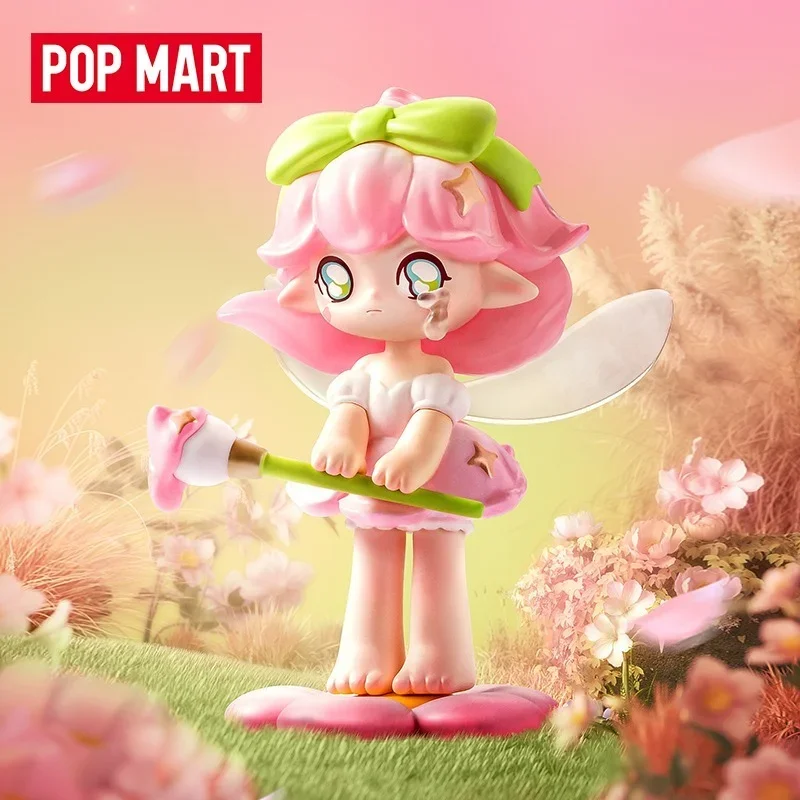 POP MART AZURA The Spring Day Fantasy Series Anime Actionfigur Guess Bag Ornament Figuren Home Decor Desktop Puppenmodell