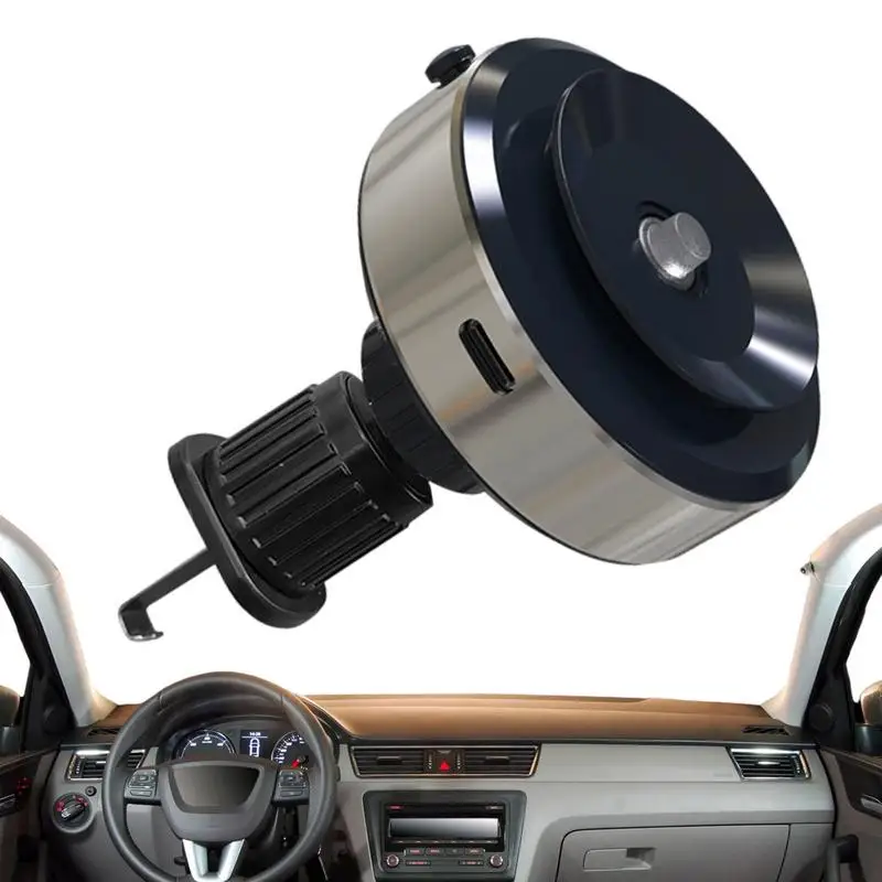 Car Air Vent Phone Mount Air Vent Phone Holder Space-Saving Phone Stand For Straight & Curved Screen Phones Small Cell Phone