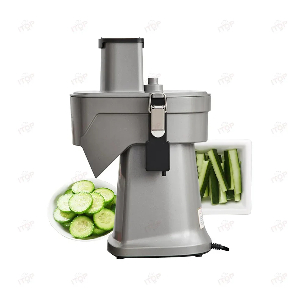 Cortadora Automática Multifuncional de Frutas y Verduras, Máquina Industrial para Cortar Cebolla, Patata, Yuca, Limón, Coco y Otros Alimentos en Rodajas