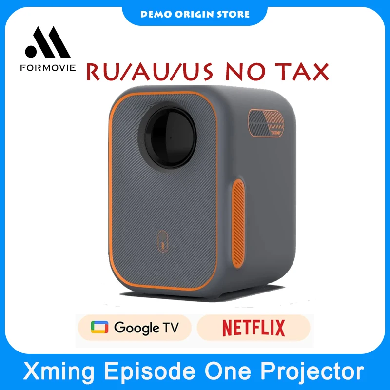 Formovie Xming Episode One Projector 1080P FHD Home Mini Cinema Google TV Netflix Smart Outdoor Beamer Camping Fengmi Projector