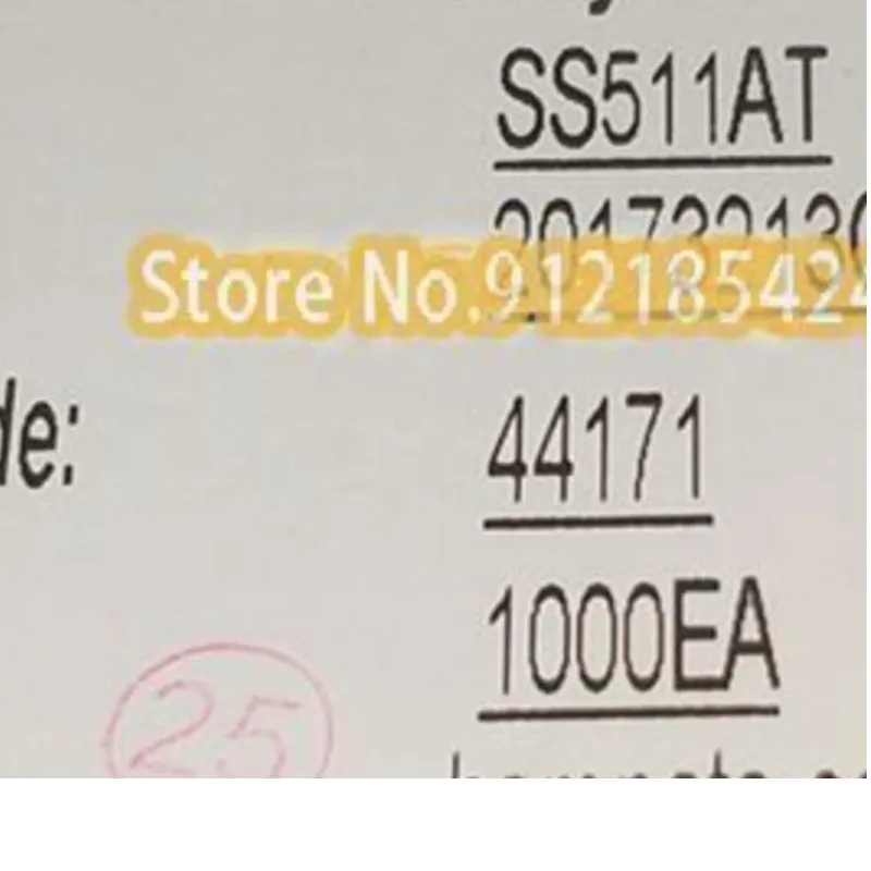 10 pçs/lote SS511AT elemento Hall Bipolar para motor DC sem escova, sensor de corrente digital
