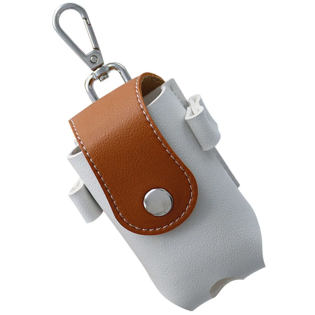 Golf Ball Holder Reusable Small Golfs Bag with Convenient Button Design for Easy Access and Storage Golfs Ball Bag