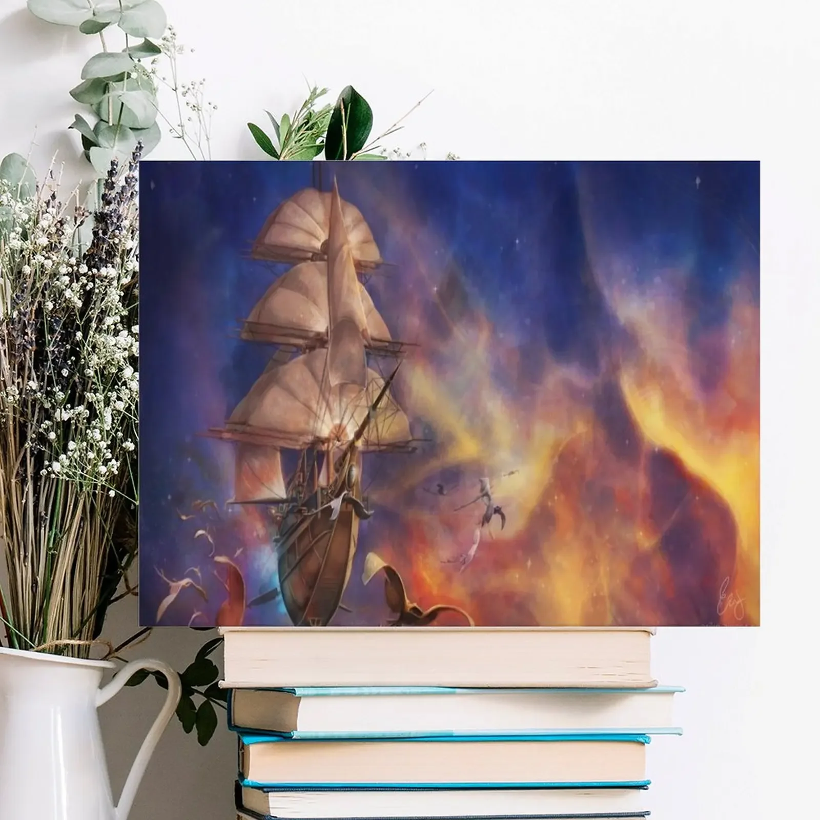 Treasure Planet Canvas Painting Poster Wall Cave Designs Garage Decoration Decoration Cinema Framed Wall Paintings