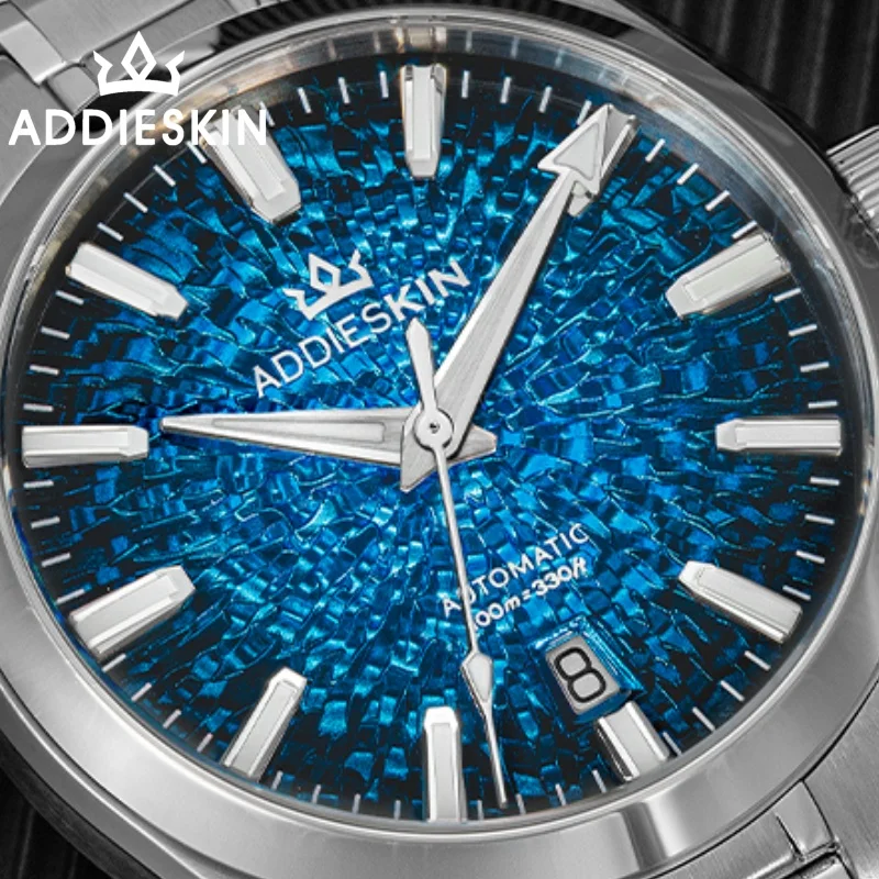 

AddiesKin Hot Sale K003 Men's Watch 10Bar Diver Sapphire Glass BGW9 Super Luminous Mechanical Automatic Watches 316L Steel