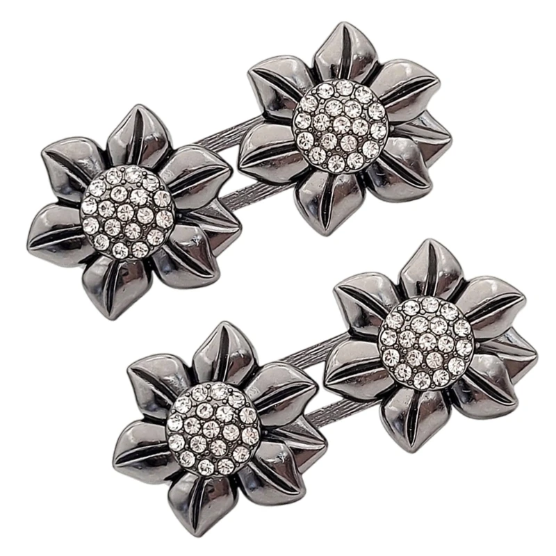 CHIUSA METALLA REGOLABILE PULLA CINCHER PULTICHER BEILLATA ACCESSO ACCESSO ABBIGLIO