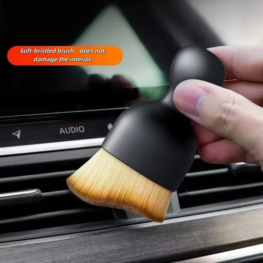 Soft Brush For Car Interior Cleaning, Air Vent Dust Removal Brush, Special Gap Cleaning Brush For Car