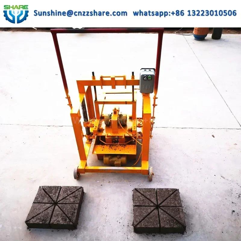 small scale soil cement brick making machine