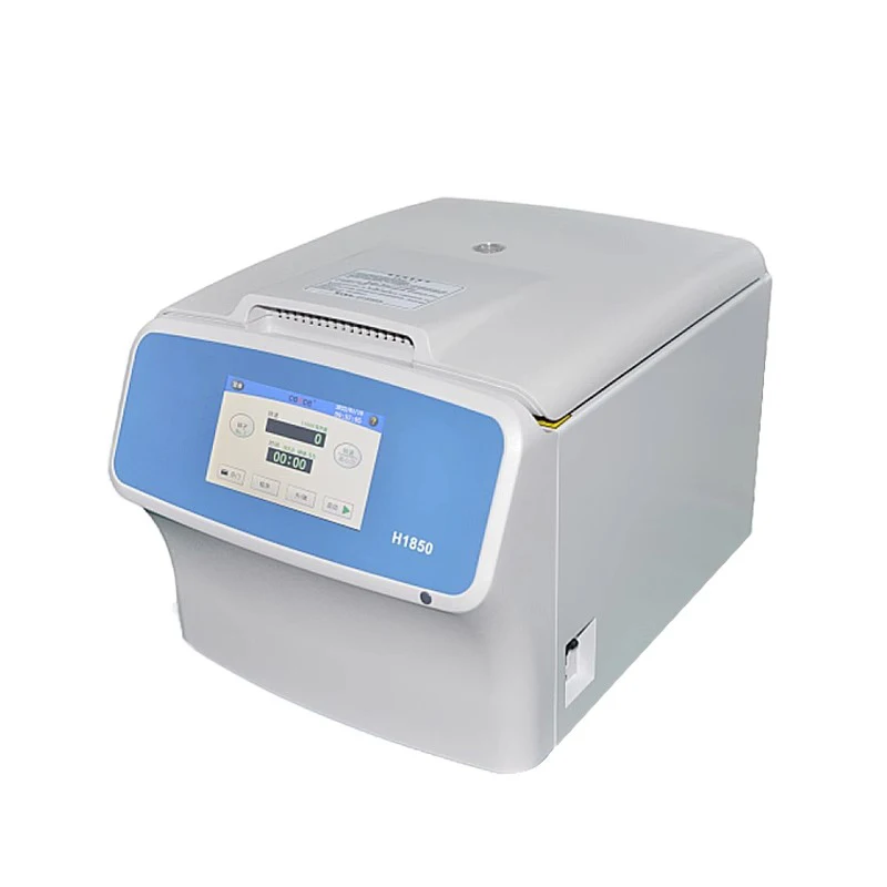 H1850 Laboratory Desktop High-speed Centrifuge, Large-capacity Centrifugation operation, automatic identification of rotor