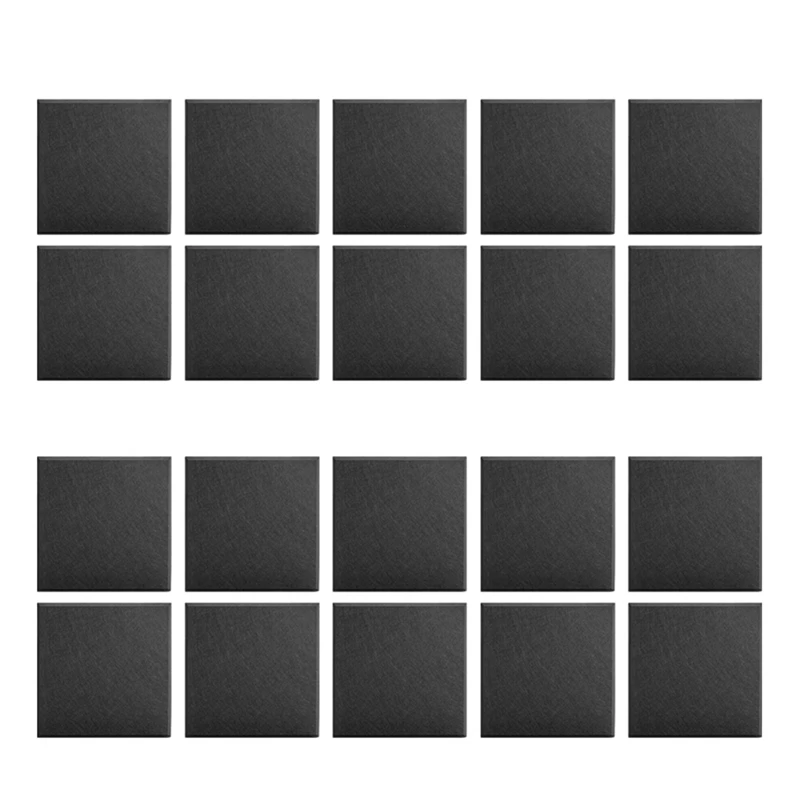 20Pack Sound Proof Panels For Walls,Self-Adhesive Acoustic Panels 12X12x0.4In For Recording Studio,Office,Home,B