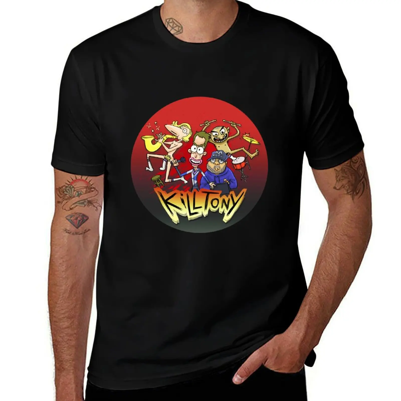 

Kill Tony Cartoon T-Shirt man t shirt luxury printed t shirts for man man t shirt summer T-shirt