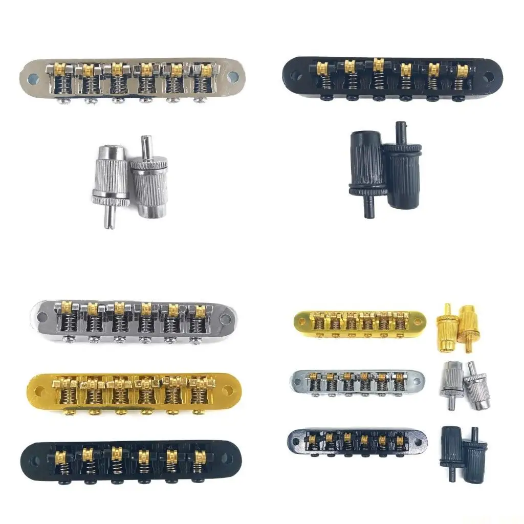 

U2JB Tune-O-Matic гитарный бридж с шипами, аксессуары для 6-струнной электрогитары