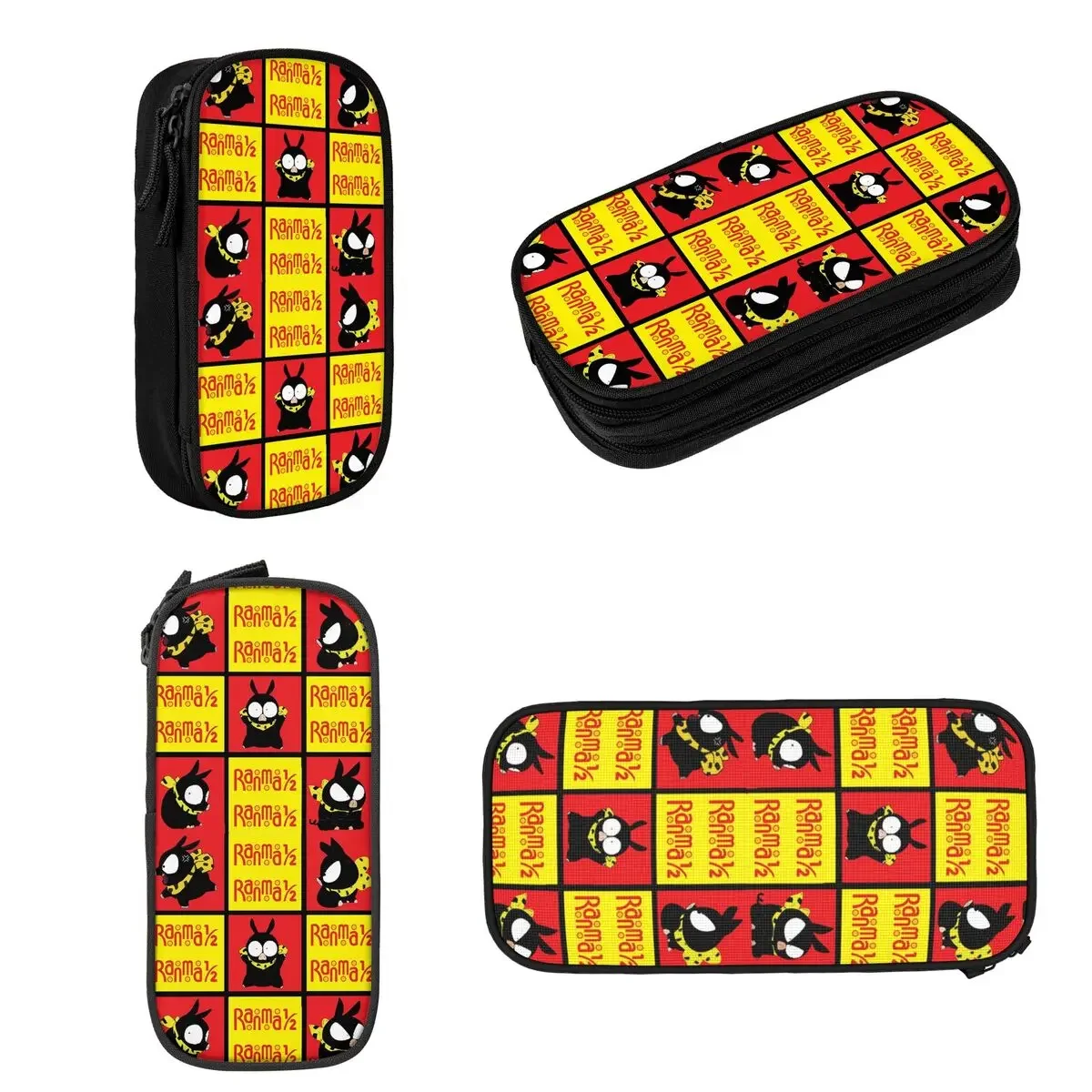 Ranma Pig Blocks P Chan - ORIGINAL By SillyFun Pencil Cases Big Capacity Pen Bags Pen Box Pencil Pouch For Boys Girls Students