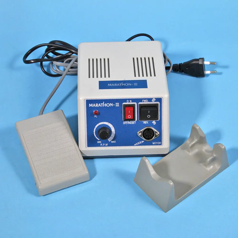 N3 laboratorium dentystyczne maraton 35K RPM mikrosilnik elektryczny/niska prędkość kątnica prosta rękojeść/10 szt. Wiertła do polerowania