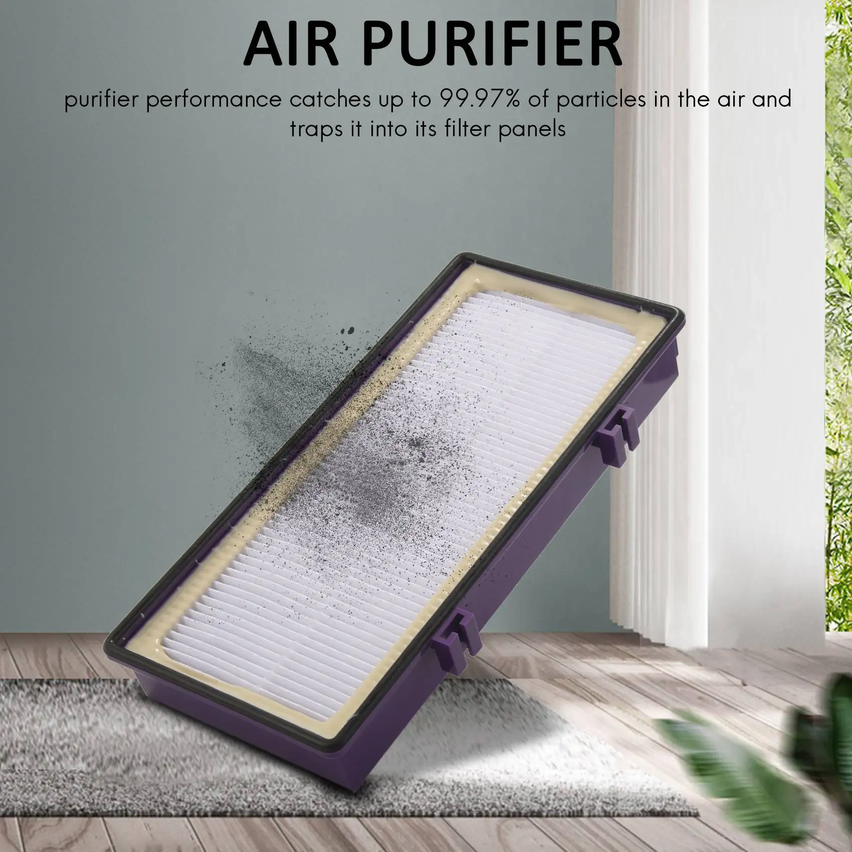 ABBK-Reemplazo de filtro verdadero para filtro de aire Total serie Holmes Aer1, piezas de repuesto HAPF300,HAP30,HAPF300AP-U4