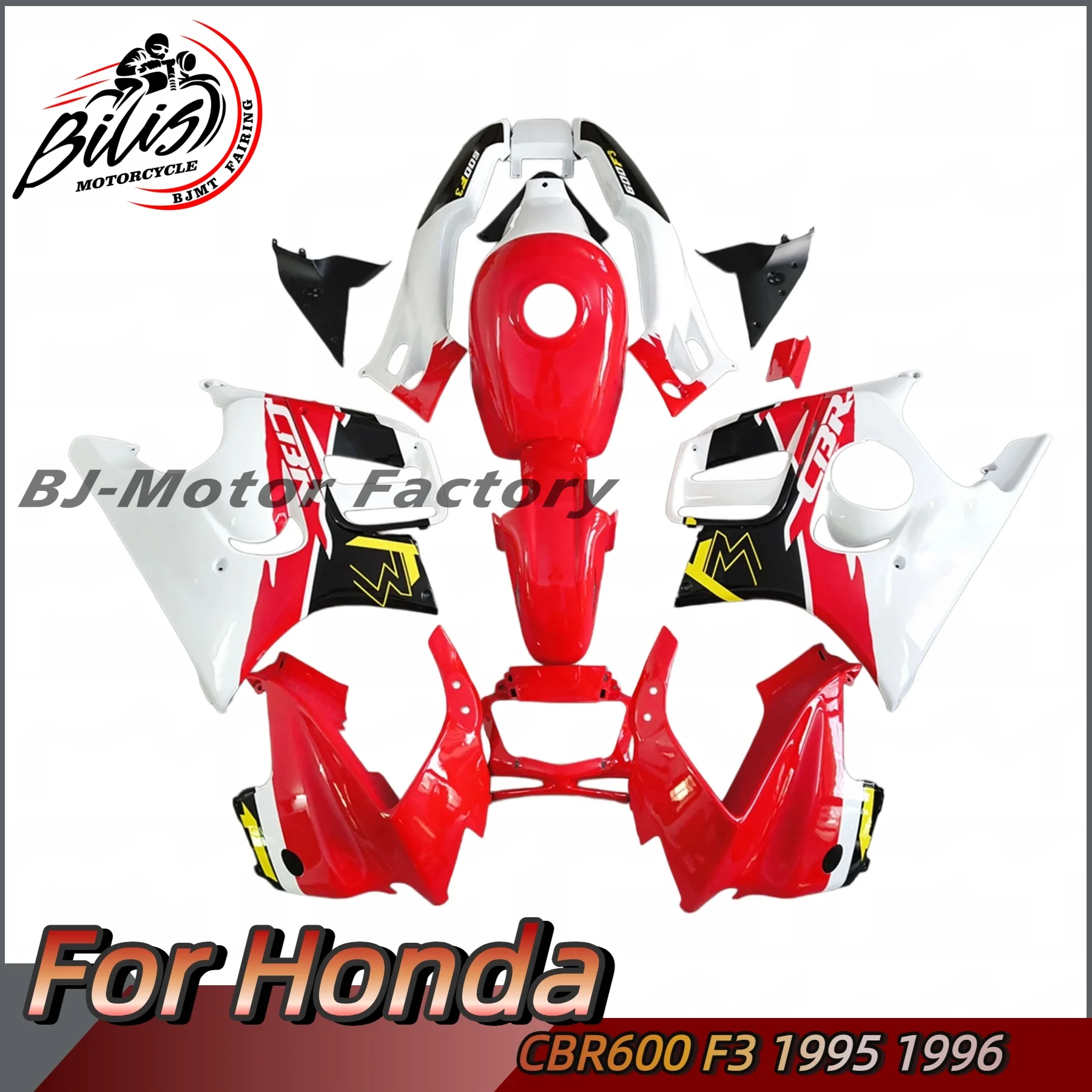 

Motorcycle Fairing Kit for HONDA CBR600F3 1995 1996 CBR600 F3 CBR 600F3 95 96 ABS Blue Black Fairings Bodywork Set